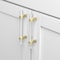 Gliderite Hardware 3-3/4 in. Center to Center Clear Acrylic Cabinet Pull Satin Gold 4718-96-SG-1 - alternate 4